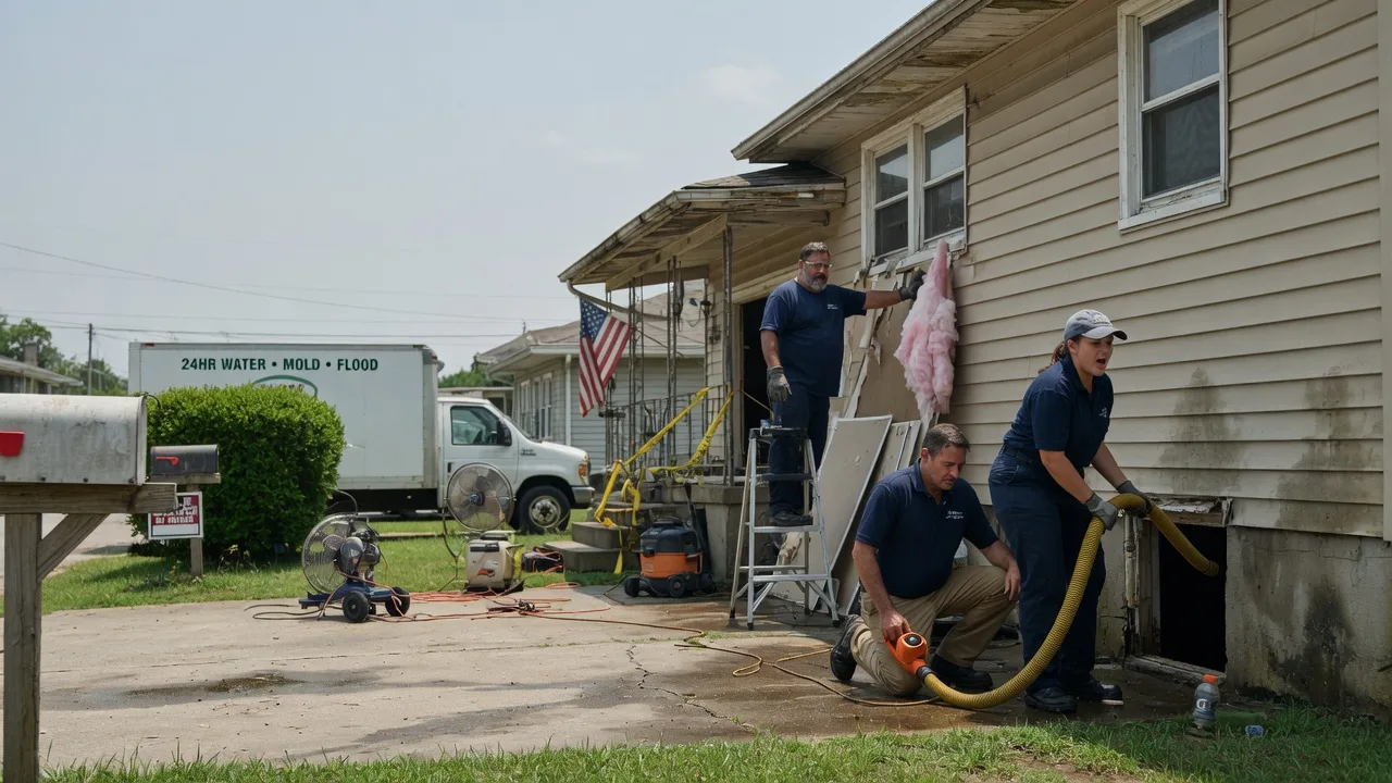Water Damage Repair in Rush, CO near me